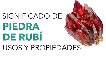 rubi significado espiritual